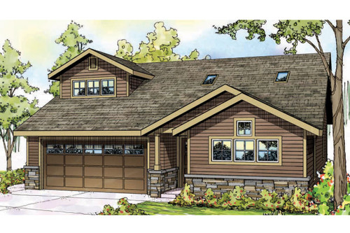 Cottage House Plan - Riverton - Front Exterior 