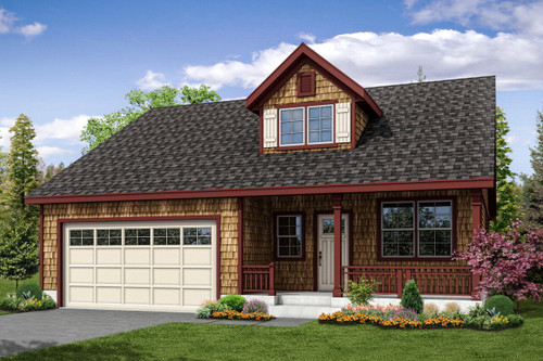 Cottage House Plan - McKenzie - Front Exterior 