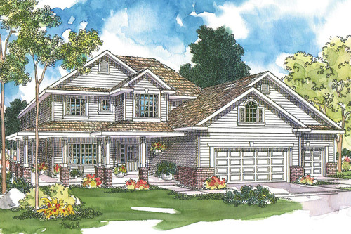 Country House Plan - Arundel - Front Exterior 