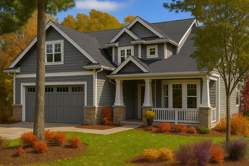 Craftsman House Plan - Sturnbridge - Front Exterior 
