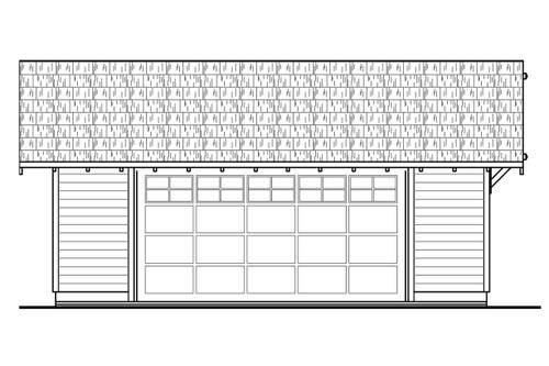 Classic House Plan - Garage - Front Exterior 