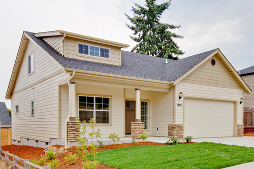 Craftsman House Plan - Cedar Ridge - Front Exterior 