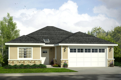 Traditional House Plan - Ferndale - Front Exterior 