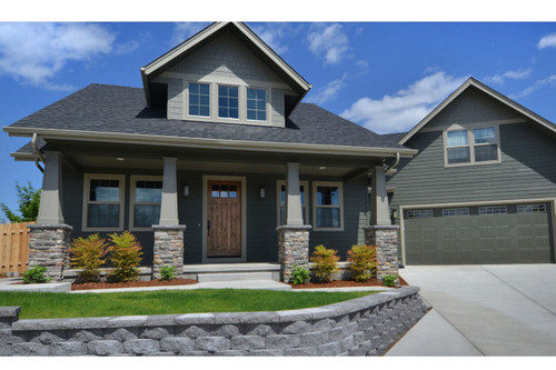 Craftsman House Plan - Alexandria - Front Exterior 