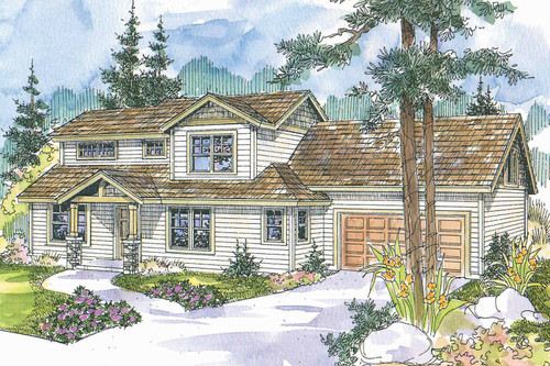 Cottage House Plan - Stapleton - Front Exterior 