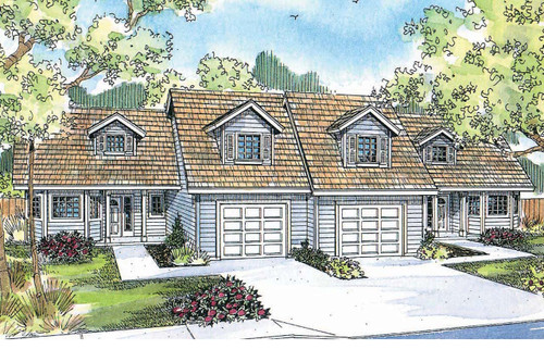 Country House Plan - Kirkwood - Front Exterior 