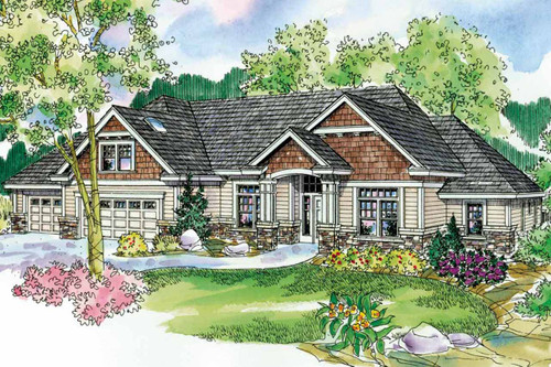 Cottage House Plan - Innsbrook - Front Exterior 