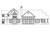 Lodge Style House Plan - Everheart 10-440 - Rear Exterior 