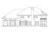 Spanish House Plan - Stanfield 11-084 - Rear Exterior 