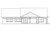 Secondary Image - Ranch House Plan - Bakersfield 10-582 - Rear Exterior 