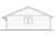 Prairie House Plan - Lakeville 30-998 - Rear Exterior 