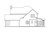 Farmhouse House Plan - Atkinson 30-060 - Rear Exterior 