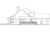 Country House Plan - Jasmine 10-001 - Left Exterior 