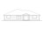 Secondary Image - Ranch House Plan - Coho 31-197 - Rear Exterior 