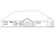 Secondary Image - Ranch House Plan - Pleasanton 30-545 - Rear Exterior 