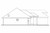 Ranch House Plan - Lindgren 11-122 - Left Exterior 