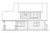 Bungalow House Plan - Greenwood 70-001 - Rear Exterior 