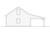 Country House Plan - Garage 20-210 - Rear Exterior 