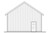 Traditional House Plan - Garage 20-051 - Left Exterior 