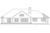 Secondary Image - Ranch House Plan - Raleigh 10-002 - Rear Exterior 