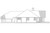 Ranch House Plan - Raleigh 10-002 - Right Exterior 