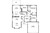 Ranch House Plan - Baldwin 30-019 - 1st Floor Plan 