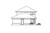 Southwest House Plan - Estefan 30-125 - Right Exterior 