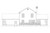 Country House Plan - Abbot 10-075 - Rear Exterior 