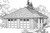 Craftsman House Plan - Garage 20-006 - Front Exterior 