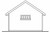 Secondary Image - Traditional House Plan - Storage Shed 20-031 - Rear Exterior 