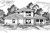 Southwest House Plan - Augusta 30-082 - Exterior 
