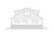 Cottage House Plan - Nottaway 2 31-419 - Rear Exterior 
