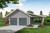 Ranch House Plan - Garage 20-623 - Front Exterior 