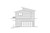 Modern House Plan - Groveland 4 31-400 - Rear Exterior 