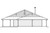 Ranch House Plan - Madrone 30-749 - Left Exterior 