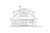 Cottage House Plan - Mosier 31-238 - Rear Exterior 