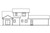 Craftsman House Plan - Mathis 30-475 - Rear Exterior 