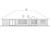 Secondary Image - Ranch House Plan - Bingsly 30-532 - Rear Exterior 