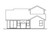 Traditional House Plan - Knollwood 30-324 - Rear Exterior 