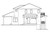 Southwest House Plan - Santa Rosa 30-800 - Left Exterior 