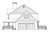 Country House Plan - Cimarron 10-208 - Right Exterior 