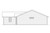 Ranch House Plan - Copperfield 30-801 - Right Exterior 