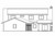 Lodge Style House Plan - Elkton 30-704 - Rear Exterior 