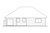 Ranch House Plan - Andover 30-824 - Rear Exterior 