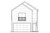 Contemporary House Plan - Stinson 30-891 - Rear Exterior 
