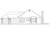 Traditional House Plan - Akron 10-038 - Rear Exterior 