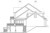 Colonial House Plan - Princeton 30-497 - Left Exterior 