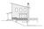 Contemporary House Plan - Buchanan 31-149 - Right Exterior 