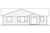 Secondary Image - Cottage House Plan - Siuslaw 31-065 - Rear Exterior 