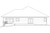 Secondary Image - Prairie House Plan - Meadowbrook 30-659 - Rear Exterior 